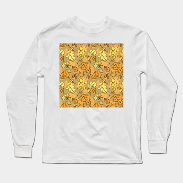 Autumn leaves Long Sleeve T-Shirt by katerinamk